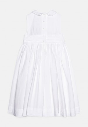Коктейльное/праздничное платье SMOCK OCCASION DRESS , цвет white Polo Ralph Lauren