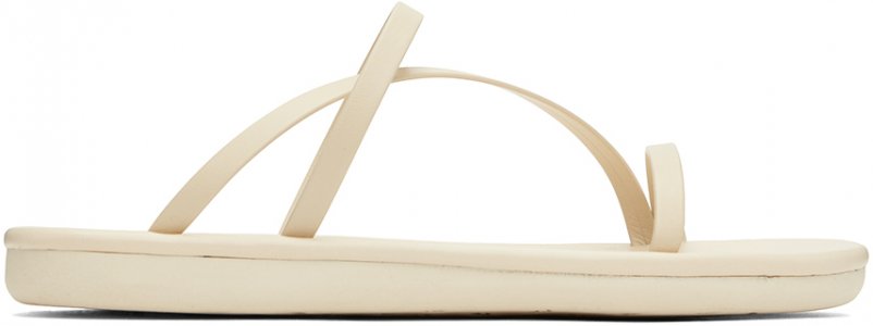 Бело-белые сандалии «Парфена» , цвет Off-white Ancient Greek Sandals