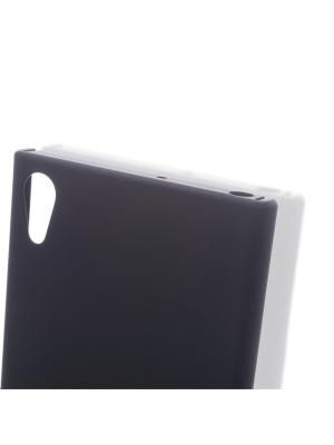 Пластиковая накладка Soft-Touch для Sony Xperia XA1U Rosco. Цвет: черный