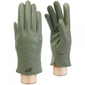 Перчатки , размер 6.5, зеленый LABBRA. Цвет: зеленый/оливковый