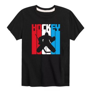 Хоккейная футболка с рисунком в стиле ретро для мальчиков 8–20 лет Licensed Character