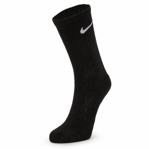 Носки низкие PERF CUSH CREW 3P Nike. Цвет: черный