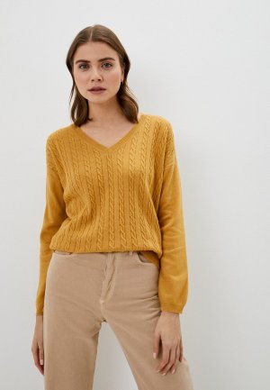 Пуловер Vera Moni. Цвет: коричневый