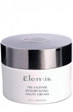 Ночной крем для лица Tri-Enzyme Resurfacing Night Cream Elemis. Цвет: бесцветный