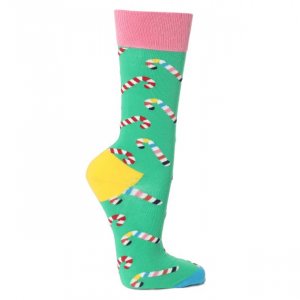 Носки Happy Socks. Цвет: светло-зеленый