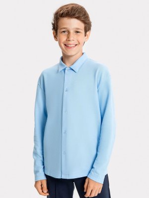 Голубая сорочка верхняя для мальчиков Mark Formelle