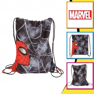 Спортивная сумка Comics Spiderman Web Head , черный Marvel
