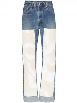 Укороченные джинсы Dashiel Brahmann. Цвет: синий