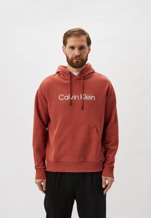 Худи Calvin Klein. Цвет: коричневый