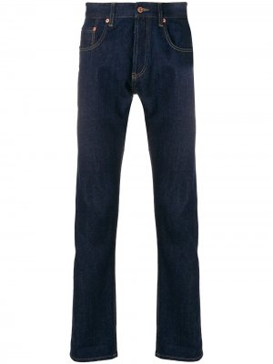 Прямые джинсы Natural Selection. Цвет: синий