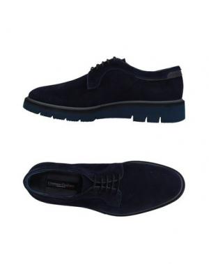 Обувь на шнурках CRISTIANO GUALTIERI. Цвет: темно-синий