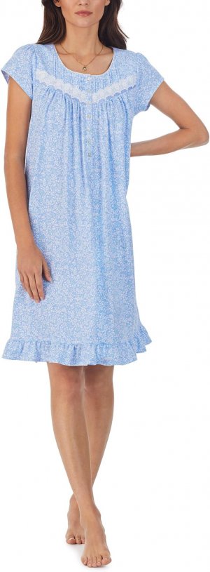 Короткое платье с короткими рукавами , цвет Peri Floral Eileen West