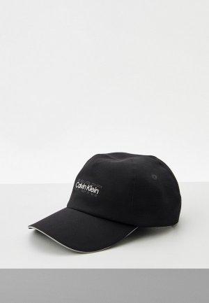 Бейсболка Calvin Klein Performance 6 PANEL CLASSIC - WICKING POLY. Цвет: черный