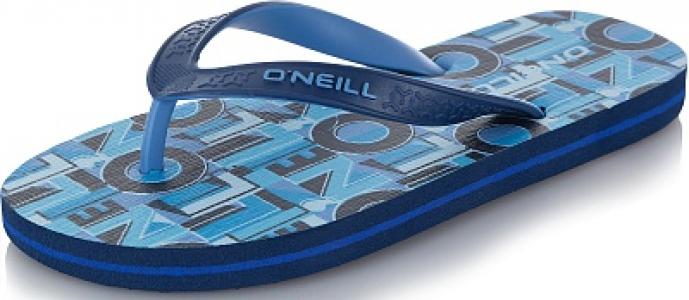 Шлепанцы для мальчиков ONeill Profile Pattern, размер 31 O'Neill. Цвет: синий