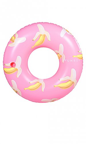 Надувной матрас banana FUNBOY. Цвет: розовый