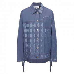 Джинсовая куртка x Paulas Ibiza Loewe. Цвет: голубой