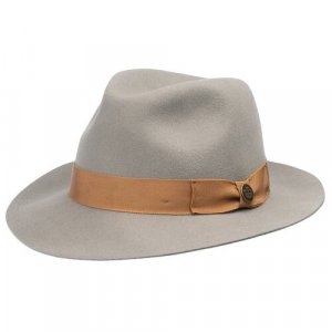 Шляпа , размер 59, серый GOORIN BROS.. Цвет: серый