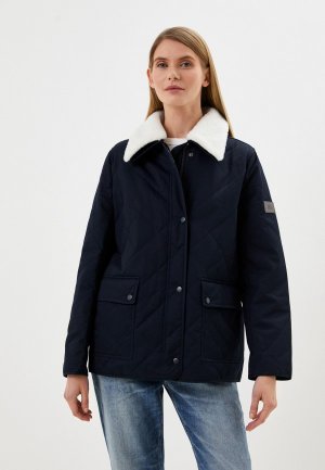 Куртка утепленная Vassa&Co. Pin Code. Цвет: синий