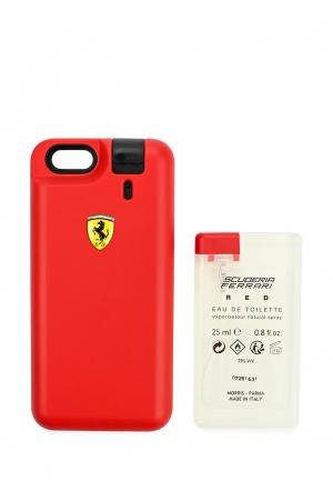 Туалетная вода Ferrari Scuderia CASE RED EDT 25 мл +
