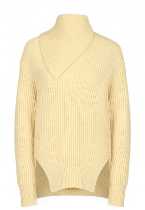 Свитер JIL SANDER. Цвет: желтый