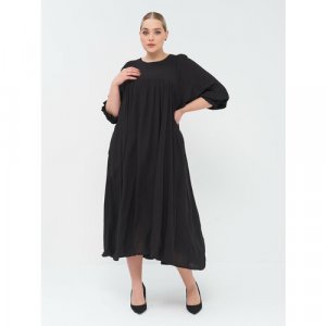 Платье , размер 56-58, черный Artessa. Цвет: черный