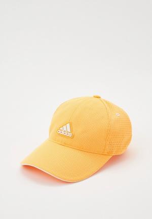Бейсболка adidas KIDS MESH CAP. Цвет: оранжевый