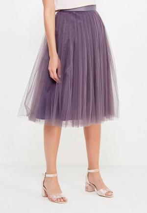 Юбка T-Skirt. Цвет: фиолетовый