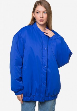 Куртка утепленная Marmalato. Цвет: синий