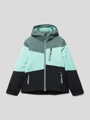 Функциональная куртка с цветовым блоком , светло-бирюзовый Killtec