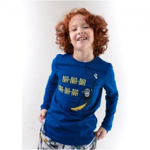 Пижама для мальчика UMKA Игра У+. Цвет: синий