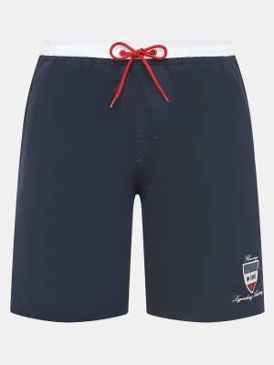 Плавательные шорты Alessandro Manzoni Jeans. Цвет: темно-синий