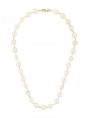 Ожерелье с искусственными жемчужинами Givenchy Pre-Owned. Цвет: белый