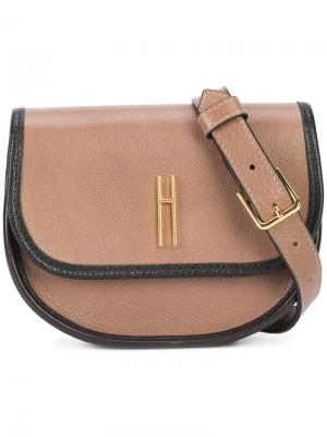 Поясная сумка с логотипом Hayward. Цвет: коричневый
