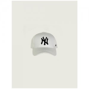 Бейсболка Нью-Йорк / Кепка Без бренда. Цвет: белый