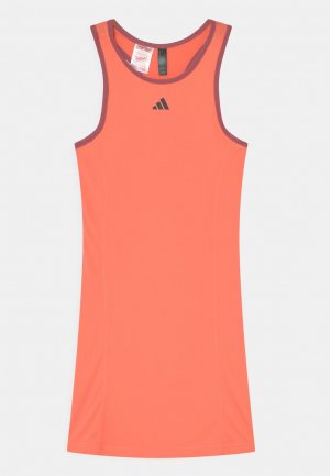 Спортивное платье CLUB DRESS SET adidas Performance, цвет coral fusion PERFORMANCE