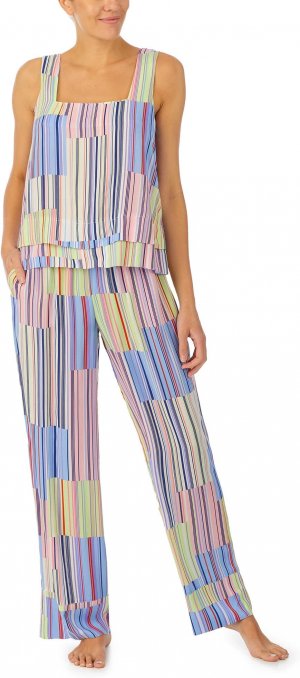 Пижамный комплект с укороченными майками и длинными брюками , цвет Mixed Stripe Sanctuary