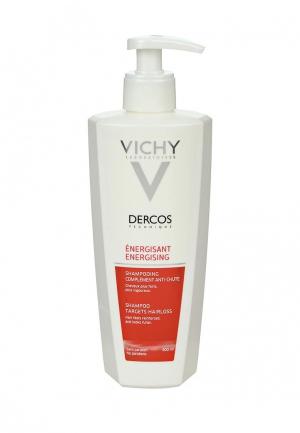 Шампунь Vichy DERCOS AMINEXIL. Тонизирующий, против выпадения волос, 30% в подарок, 400 мл. Цвет: белый