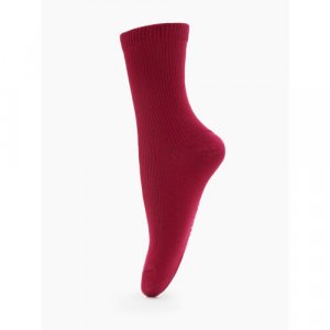 Женские носки высокие, размер 36, бордовый TOPTOP. Цвет: бордовый
