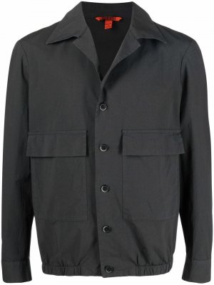 Flap-pocket lightweight jacket Barena. Цвет: серый