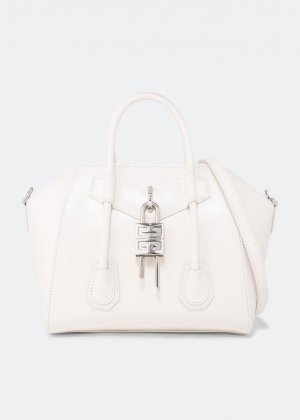 Сумка Antigona Lock mini bag, белый Givenchy