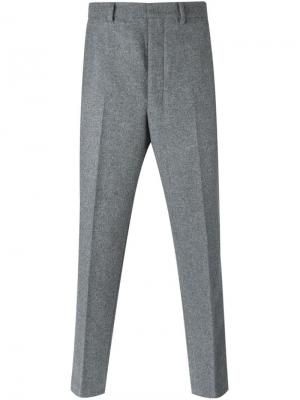 Классические брюки Ami Alexandre Mattiussi. Цвет: серый