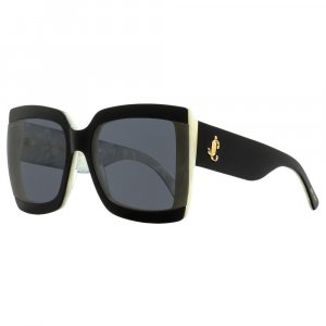 Женские квадратные солнцезащитные очки Renee 9HTIR Black Ivory 61 мм Jimmy Choo