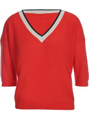 Вязаный пуловер Laurel. Цвет: красный
