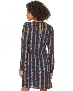 Платье Puff Sleeve Mini Dress - W1WX6D02, цвет Striped Garden Wallpaper BCBGeneration