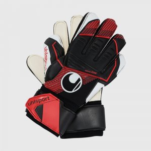 Вратарские перчатки , размер 7.5, черный, красный Uhlsport. Цвет: черный/белый/красный
