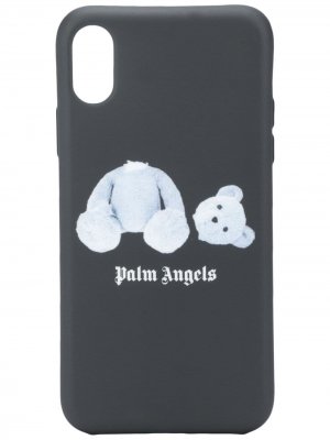Чехол Ice Bear для iPhone X Palm Angels. Цвет: черный