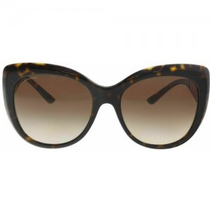 Очки Bvlgari BV 8198-B Womens Sunglasses 5441/13 Dark Havana/Gold Brown Gradient 57