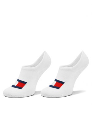 Носки-кроссовки унисекс , белый Tommy Hilfiger