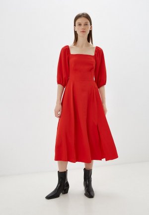Платье Rainrain. Цвет: красный