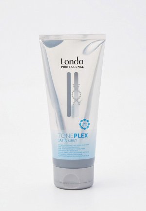 Маска для волос Londa Professional TONEPLEX блондированных Серый сатин, 200 мл. Цвет: белый